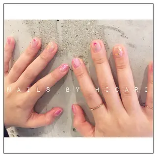 カラー ネイル マツエク・マツパ illum hicariのネイルデザイン