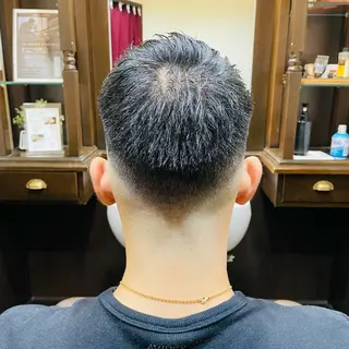 ショート メンズ premium barber表参道店所属・新田 梨乃のヘアスタイル