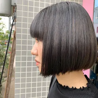 ミディアム カラー DiMPlE  ディンプル所属・🌸スタイリスト 山浦美恵のヘアスタイル