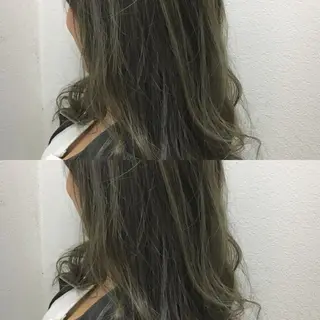 ミディアム カラー JILBLAN京都 ショート/ハイライトのヘアスタイル