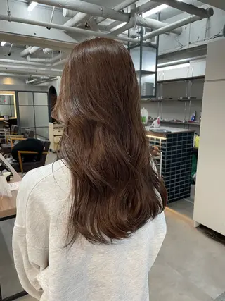 カラー 🫧髪質改善/透明感 カラー/RINAのヘアスタイル