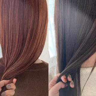 ロング カラー fio マナミのヘアスタイル