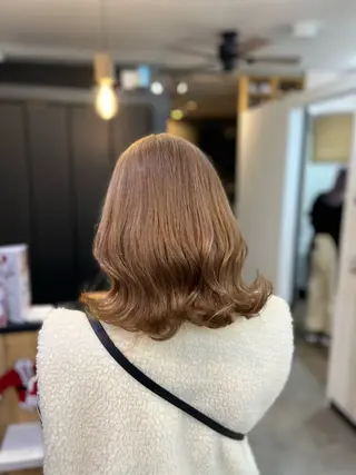 セミロング 【DEST】 KAHOのヘアスタイル