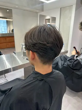ショート パーマ メンズ 📖丸山飛鳥/ メンズミディアム📖のヘアスタイル