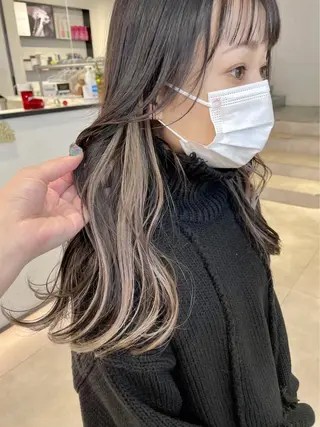 ロング カラー HAIR&NAIL KANAのネイルデザイン