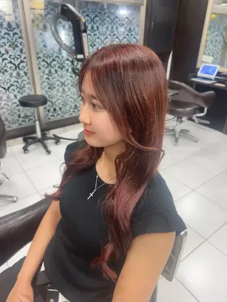 カラー ハイトーン/トレンド 杏🎀ོのヘアスタイル