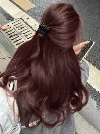 ロング カラー 心斎橋ハイトーン特化 midori🍀のヘアスタイル