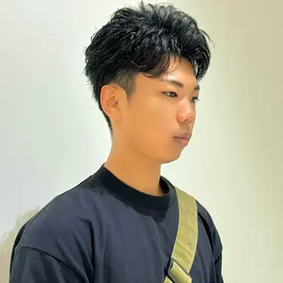 ショート パーマ メンズ AITOKYO 渋谷店所属・AI TOKYO横浜 /駿佑のヘアスタイル