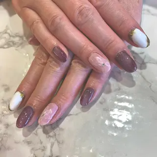 ネイル 岸本 みなみのネイルデザイン