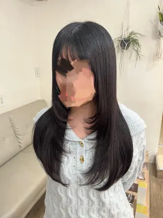 ロング miyuu🐈‍⬛ レイヤー/韓国風ヘアのその他イメージ