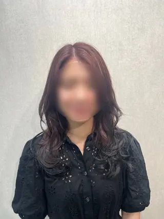 カラー ルシ🌈/ハイトーン デザインカラー/町田のヘアスタイル