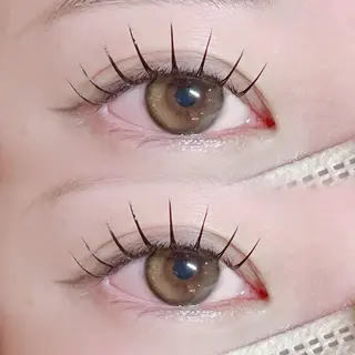 マツエク・マツパ Shiori .のマツエク・マツパデザイン