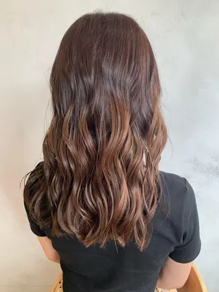 ロング カラー ケアブリーチ/ili 村上佳那多のヘアスタイル