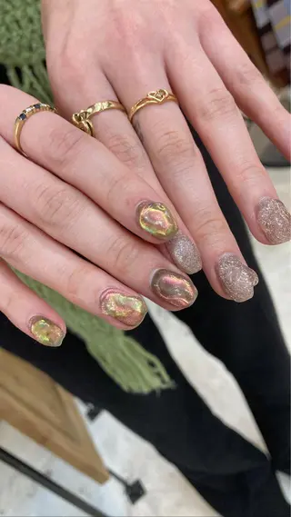 ネイル nailsalon　hue所属・小山 羽奈のネイルデザイン