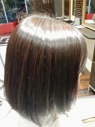 ミディアム AHL creationのヘアスタイル