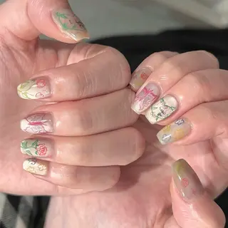 ネイル BeautySalonMIYAVI所属・浅草MIYAVI クミのネイルデザイン