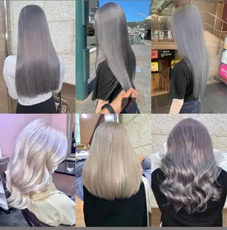 ロング カラー ヘアアレンジ Selene hair 難波店のヘアスタイル