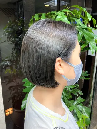 ショート カラー 小笠原 悠斗のヘアスタイル