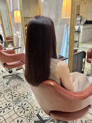 ロング ✨髪質改善✨ 縮毛矯正/佐藤恵太のヘアスタイル