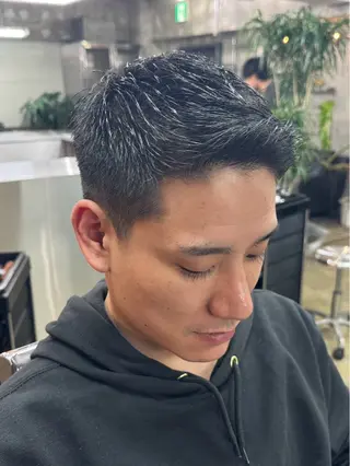 ショート メンズ 亀井隆汰/メンズ専門 パーマ特化美容師のヘアスタイル