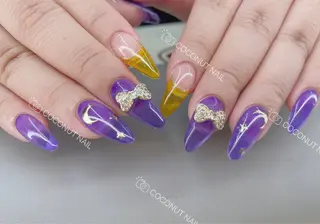 ネイル 神田 ココナッツのネイルデザイン