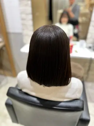 ミディアム パーマ 🖤KURUMI🖤 潤艶・髪質改善のヘアスタイル