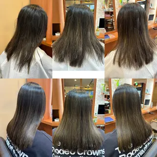 ロング 山口 博司のヘアスタイル