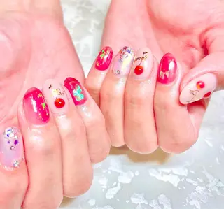 ネイル nail &eye    ADDICT OHORI所属・addict 練習中のネイルデザイン