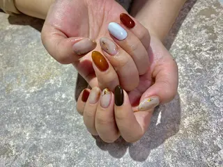 ネイル Amber21.所属・Nagahama Akariのネイルデザイン