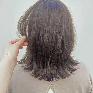 ミディアム カラー 白髪ぼかし/ショート 特化🌟サトウユキのヘアスタイル
