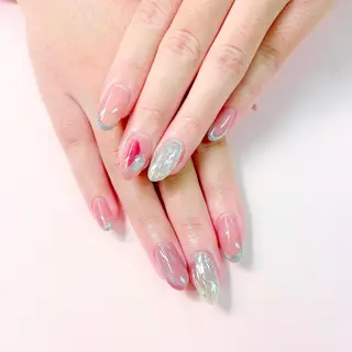 ネイル 大阪福島韓国束感まつ げ Sayaka🤍のマツエク・マツパデザイン