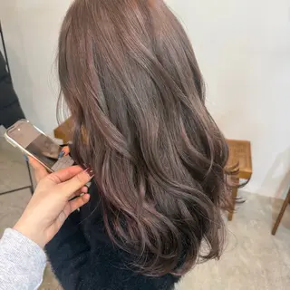 ロング カラー shin enom yuukaのヘアスタイル