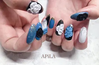 ネイル APiLA 甲斐田のネイルデザイン