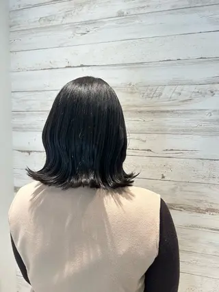 ミディアム 髪質改善/縮毛矯正 ツヤ髪🩷さつきのヘアスタイル