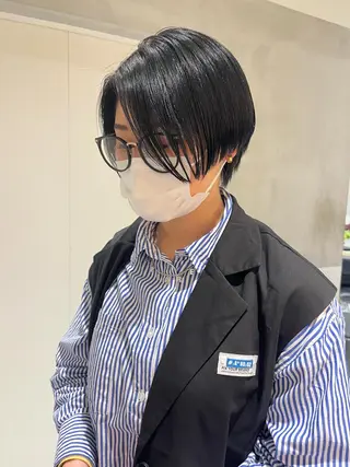 ショート minami🪷 暖色カラーのヘアスタイル