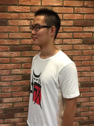 ショート 赤坂barber 古澤慶一郎【モテ髪】のヘアスタイル