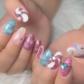 ネイル 【Yappy🌈】 💖P-tanaのネイルデザイン