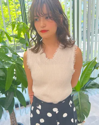 ミディアム suii..hair designのヘアスタイル