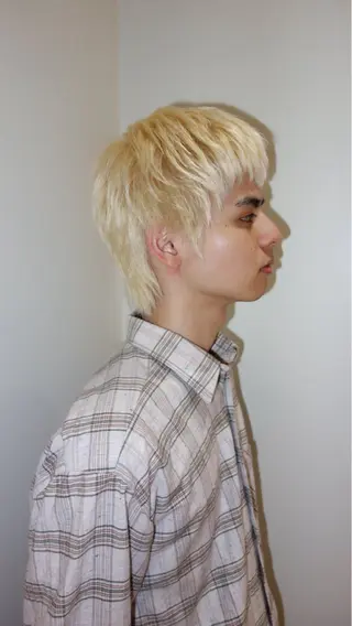 ショート HEIMER ミカド　サトル△のヘアスタイル