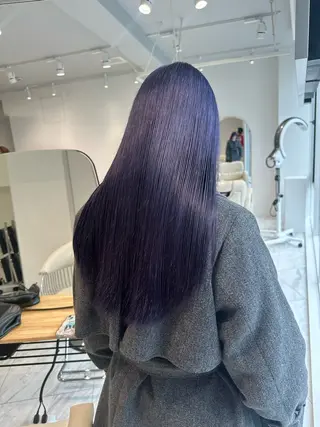 ロング カラー ハイトーン/パーマ/ メンズ / 櫻本🌐のヘアスタイル