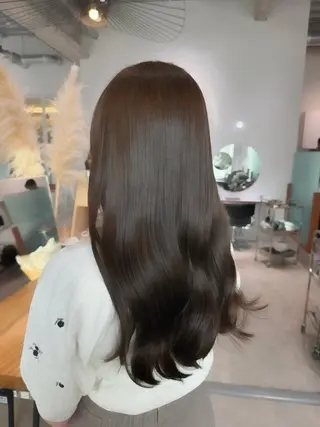 ロング 宮澤 美幸のヘアスタイル