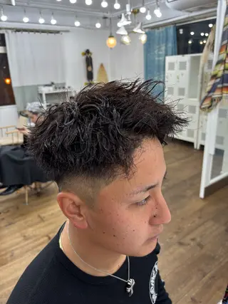 パーマ メンズ メンズ特化サロン Ryomaのヘアスタイル
