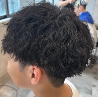 ショート パーマ 優太朗/仙台/メンズ /波巻き/ツイスパ/のヘアスタイル