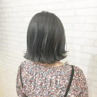 ミディアム カラー ✨艶髪✨透明感✨ 山内大樹のヘアスタイル