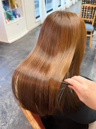 ロング 上村 楓のヘアスタイル