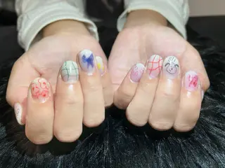 ネイル 前田 萌のネイルデザイン