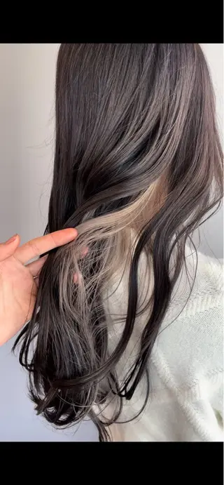 ロング カラー 透明感カラー/艶髪/ エクステ/HIROのヘアスタイル