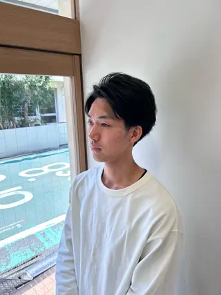 メンズ レイヤーカット🐺 hina🩶のヘアスタイル