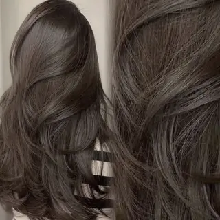 セミロング カラー 💫銀座/レイヤーカ ット髪質改善/RYUのヘアスタイル