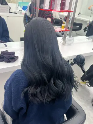 ロング カラー ヘアアレンジ ダブルカラー特化💖 韓国ヘア💖りくのヘアスタイル